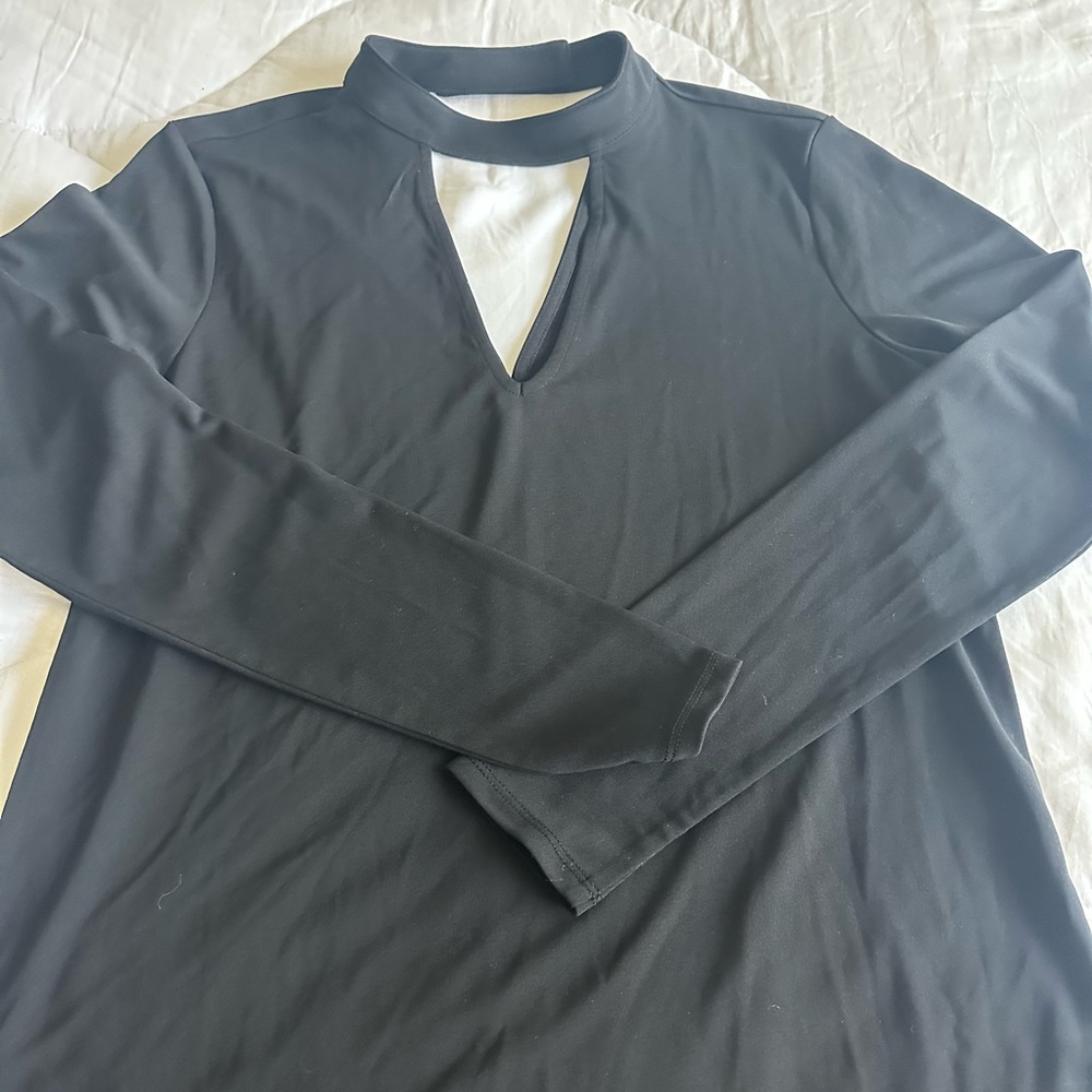 Ann Taylor factory long sleeve black - small